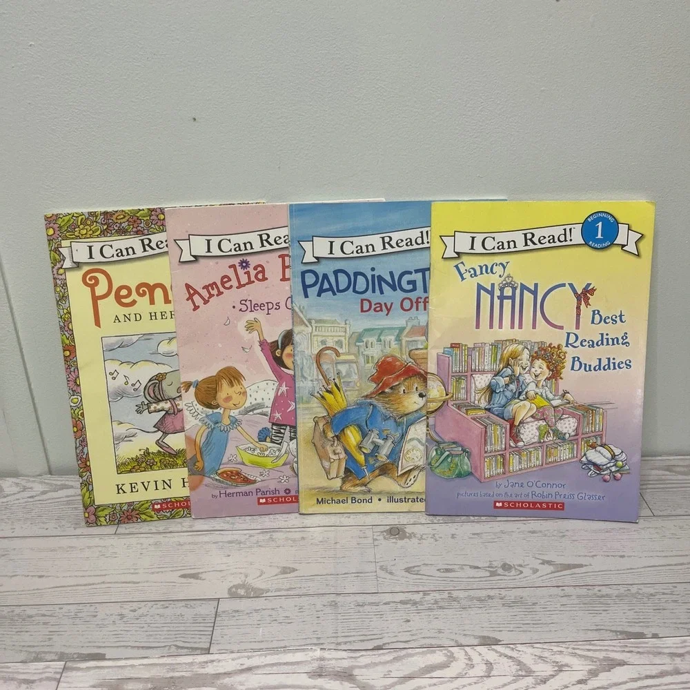 I Can Read Level 1 Book Lot Amelia Bedelia Paddington Fancy Nancy Penny 4 Books